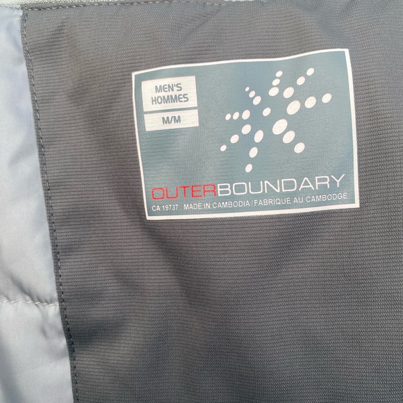 Red men’s winter coat - Picture 7 of 8